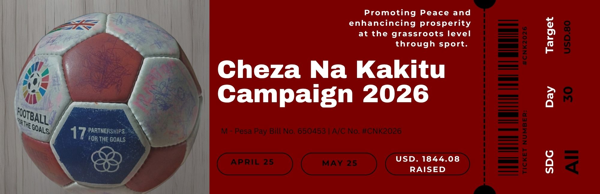 Cheza Na Kakitu Campaign 35